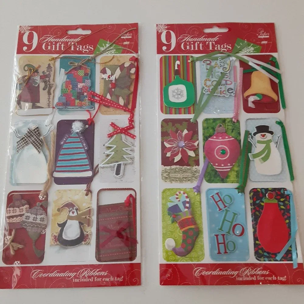 Holiday fancy Gift Tags 36 pieces NEW
